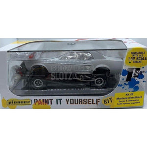 Pioneer Kit3 1968 Mustang Race Car - Paint yourself Kit-Slot Cars-Pioneer-Show Us Ya Slotz