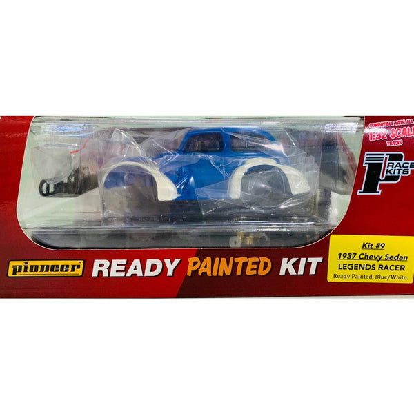 Pioneer Kit9 1937 Chevy Legends Racer - Ready Painted Blue/White Kit9
