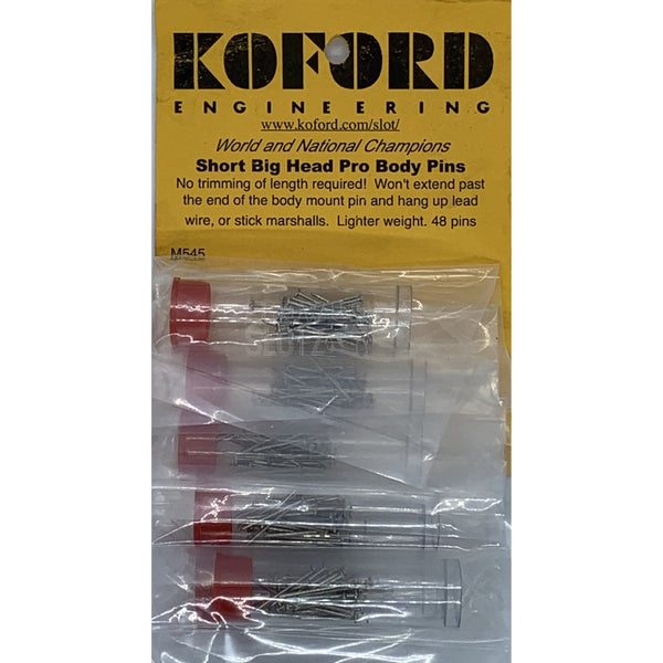 Koford Short Big Head Body Pins M545