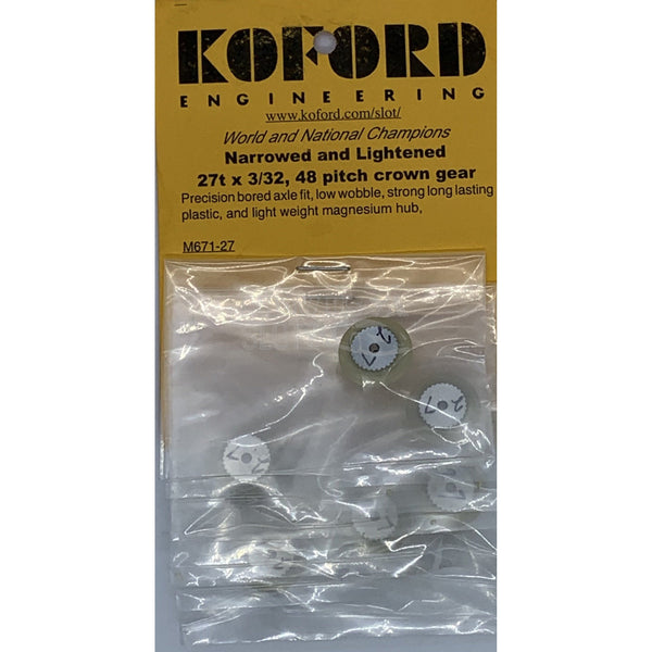 Koford Crown Gear 27T x 3/32 48P M671-27