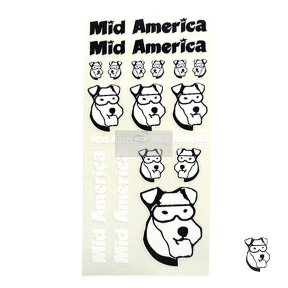 Mid America Promo Decals with Dogs MID158