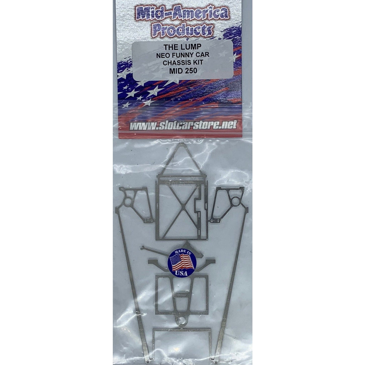 Mid America The Lump Funny Car Chassis Kit MID250 Show Us Ya Slotz