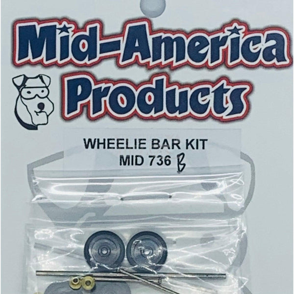 Mid America Wheelie Bar Kit Schwarz MID736B