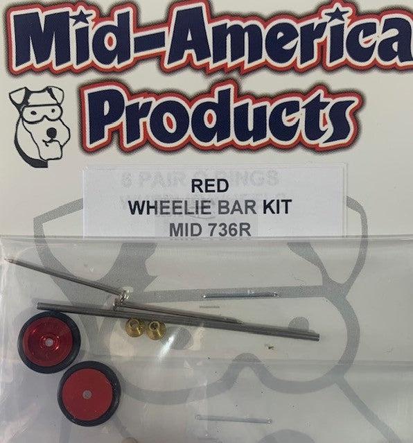 Mid America Wheelie Bar Kit Rot MID736R