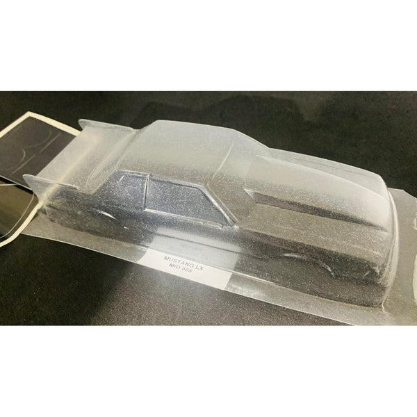 Mid America 1:24 Clear Body Mustang LX MID905