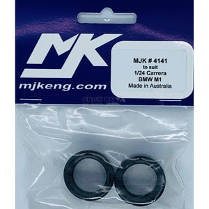 MJK 1/24 Carrera BMW Rear Racing Tyres MJK4141