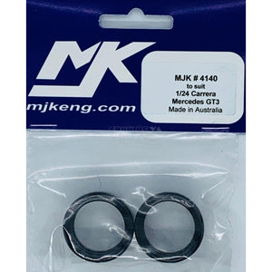MJK 1/24 Carrera Rear Racing Tyres MJK4140
