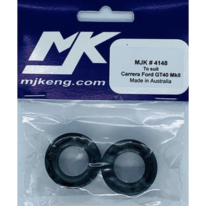 MJK 1/24 Carrera Rear Racing Tyres MJK4148
