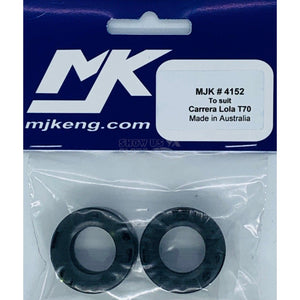 MJK 4152 Urethan-Hinterreifen 1:24 für Carrera Lola T70 MJK4152