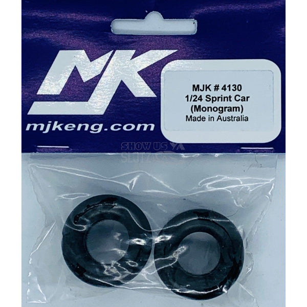 MJK 1/24 Sprint Car Rear Racing Tyres MJK4130