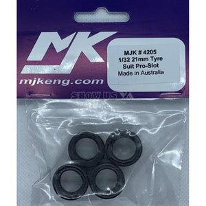 MJK Pro Slot 21mm Tyres MJK4205-Tyres-MJK-Show Us Ya Slotz