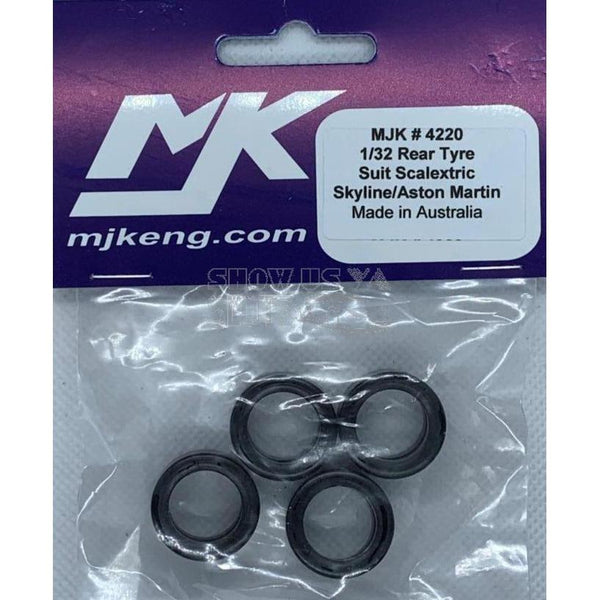 MJK Scalextric Aston Martin - Skyline Tyres MJK4220-Tyres-MJK-Show Us Ya Slotz