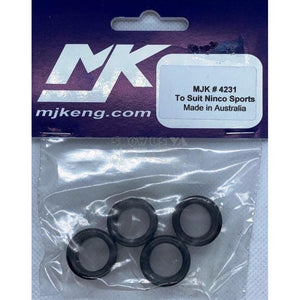 MJK 1/32 Rear Racing Tyres MJK4231-Tyres-MJK-Show Us Ya Slotz