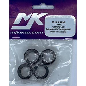 Carrera Aston Martin Vantage GT3 Rubber Tyres MJK4298-Tyres-MJK-Show Us Ya Slotz