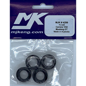 Carrera Mustang GT Rubber Tyres MJK4299-Tyres-MJK-Show Us Ya Slotz