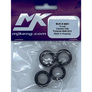 Carrera Porsche RSR GT3 Rubber Tyres MJK4801-Tyres-MJK-Show Us Ya Slotz