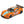 Carica l&#39;immagine nel visualizzatore Galleria, NSR0216 Corvette C7R Golfo Arancione No16 N0216AW
