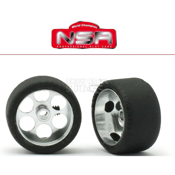 NSR9025 Aluminium RTR Big Dia Fish Tires N9025