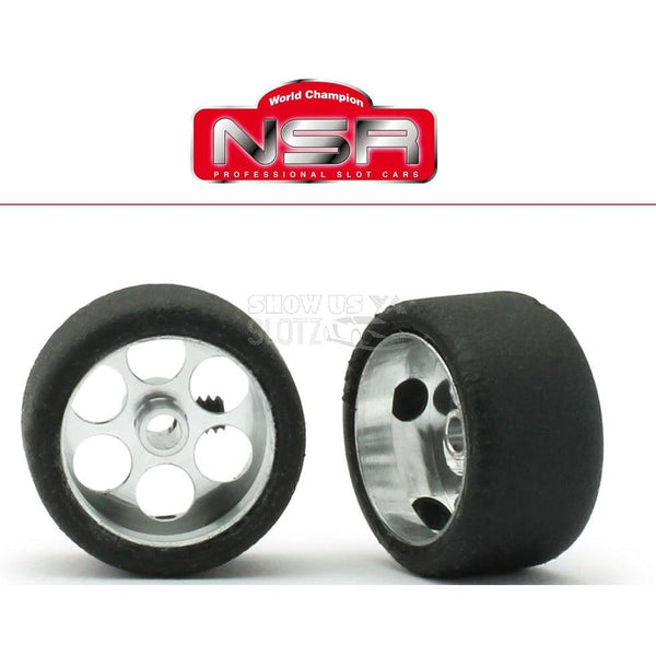 NSR9024 Aluminium RTR Small Dia Fish Tires N9024