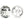 NSR Aluminium Rear Wheel 17Dia 3/32 N5017-Assorted Parts-NSR-Show Us Ya Slotz