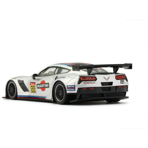NSR Corvette C7R Martini No22 Grey NSR0160AW-Slot Car-NSR-Show Us Ya Slotz