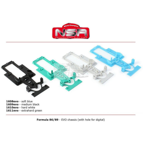 NSR1611 Evo Chassis Grün Extra Hart N1611