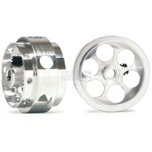 NSR Aluminium Rear Wheel 17Dia 3/32 N5017-Assorted Parts-NSR-Show Us Ya Slotz