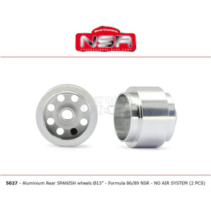 NSR5027 F1 Aluminium F1 Ultraleicht-Hinterrad 13 Durchmesser N5027