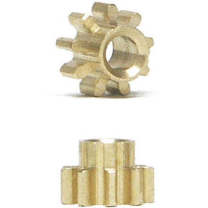 NSR6809 Brass Pinion 9T Inline N6809