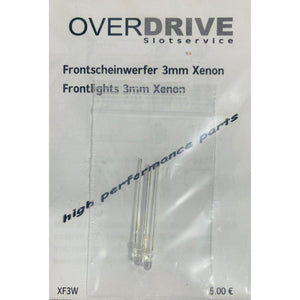 OverDrive Slotcar Frontlichter Zenon 3mm XF3W