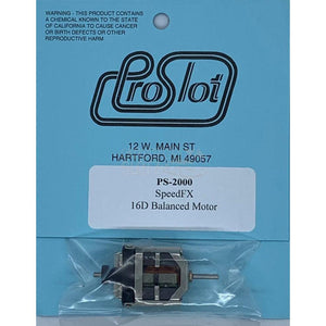 ProSlot Speed FX 16D Balanced Motor PS-2000-Motors Etc.-ProSlot-Show Us Ya Slotz