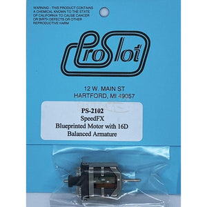ProSlot SpeedFX Blueprinted Motor 16D PS-2102-Motors Etc.-ProSlot-Show Us Ya Slotz