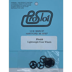 ProSlot Super Light Front Wheels 1 Pair PS-610-Wheels-ProSlot-Show Us Ya Slotz