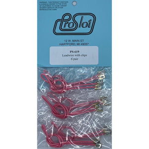 ProSlot 1 pair Lead Wire With Clips PS-619-Assorted Parts-ProSlot-Show Us Ya Slotz