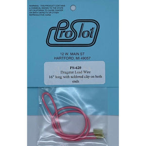 ProSlot Dragster Leadwire Set 16" with Clip PS-620-Assorted Parts-ProSlot-Show Us Ya Slotz