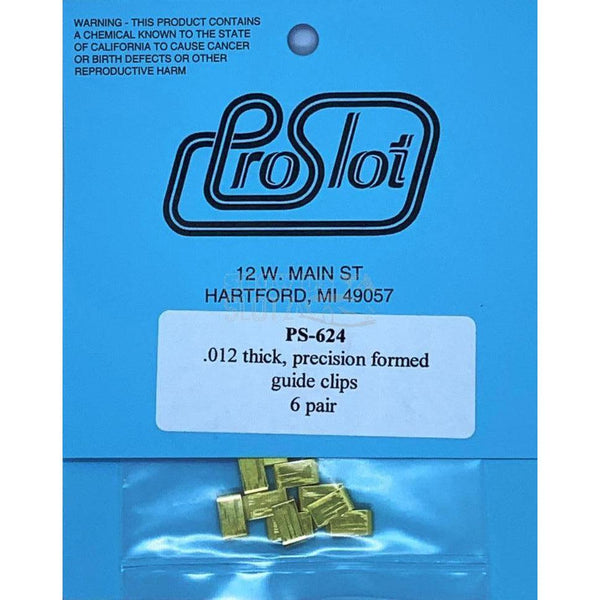 ProSlot Thick Brass Guide Clips PS-624 1 Pair-Assorted Parts-ProSlot-Show Us Ya Slotz