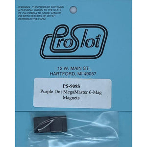 ProSlot Purple dot MegaMaster 6-Mag Magnets PS-909S-Motors Etc.-ProSlot-Show Us Ya Slotz