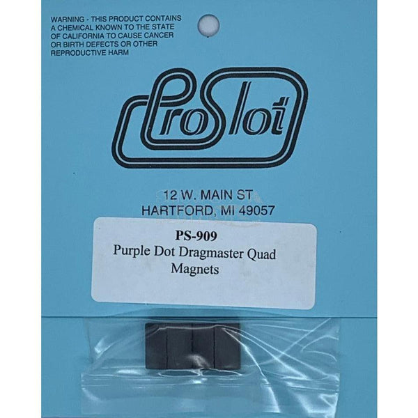 ProSlot Purple dot Dragmaster Quad Magnets PS-909-Motors Etc.-ProSlot-Show Us Ya Slotz