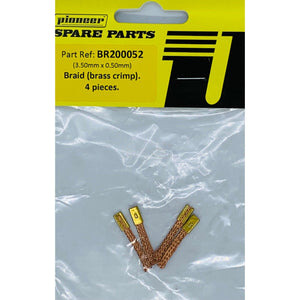 Pioneer Braids Messing Crimp GR200052