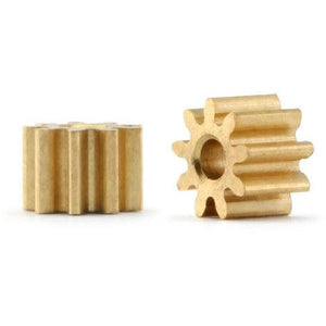 Pignone in ottone Policar 9T diametro 4,2 mm PPI429o15