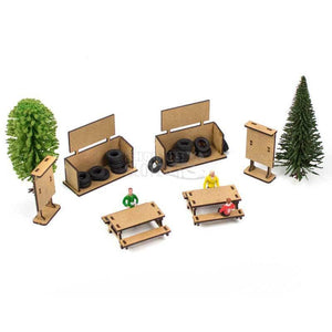 Pacchetto accessori per slot car ProScale