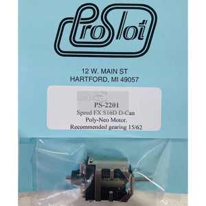 ProSlot Man O War Speed FX S16D Poly Neo Motor PS-2201