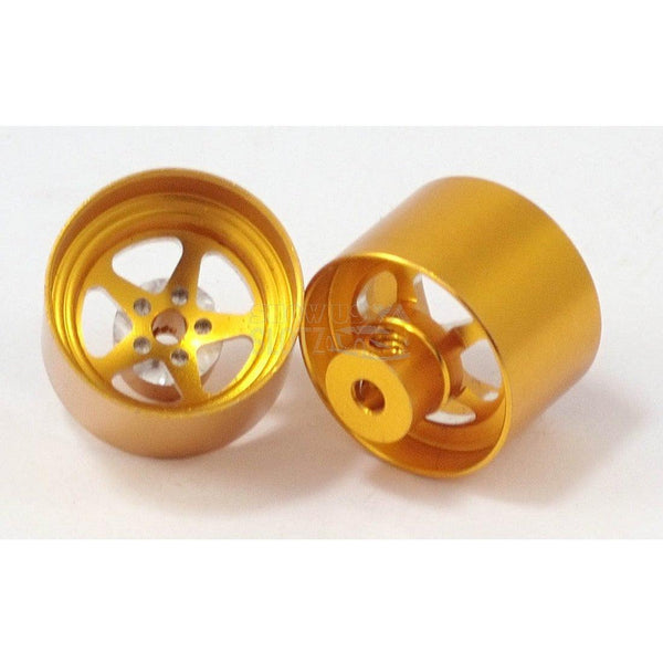 JK 3D Drag Wheels Gold RDR2G