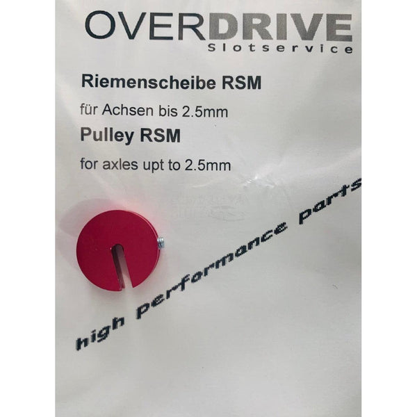 OverDrive 2,5 mm Riemenscheibe für Truer RSM25