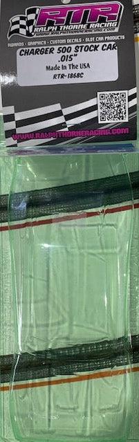 RTR 4" Charger 500 Stock Car Clear Body 0,015 RTR-1868C