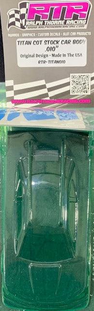 RTR 4" Titan COT Stock Car Clear Body 0.010 RTR-TITAN010