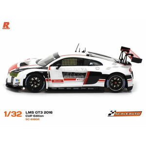 SCALEAUTO AUDI CUP RACE WHI/RED SC6180A-ScaleAuto-Show Us Ya Slotz