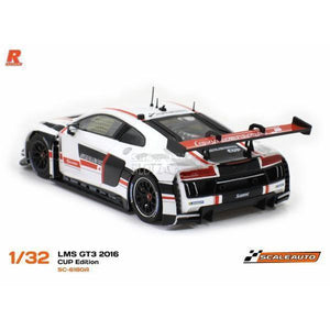 SCALEAUTO AUDI CUP RACE WHI/RED SC6180A-ScaleAuto-Show Us Ya Slotz