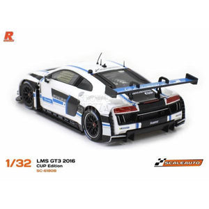 SCALEAUTO AUDI CUP RACE WHI/BLU SC6180B-ScaleAuto-Show Us Ya Slotz