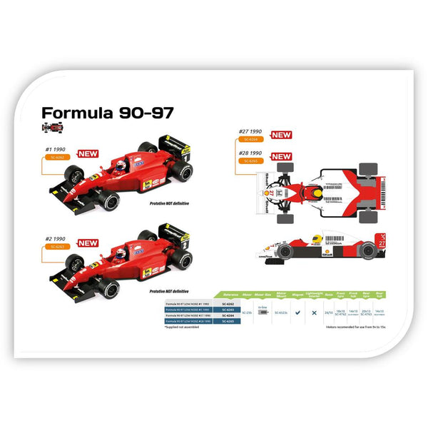 ScaleAuto Formula 1 Rosso Italiano F641 No1 SC-6262